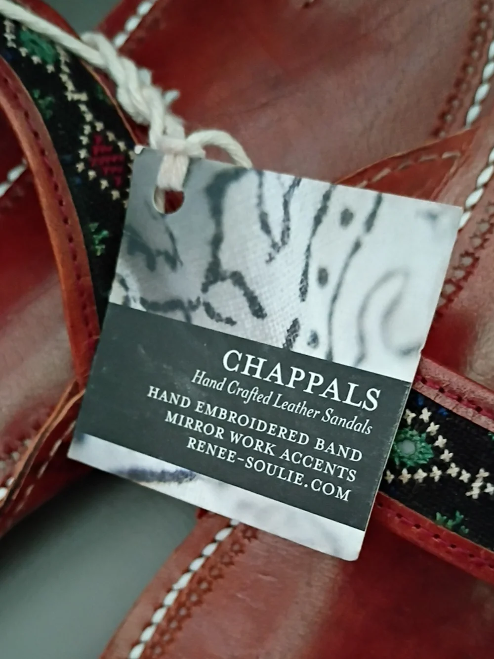 Soulie' Chappals Leather Sandals